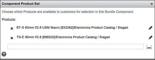 Component Product Set