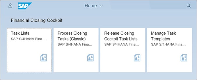 SAP Financial Closing Cockpit