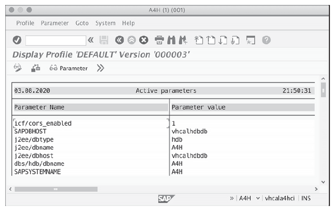 Enabling CORS for SAP Analytics Cloud in Transaction RZ10