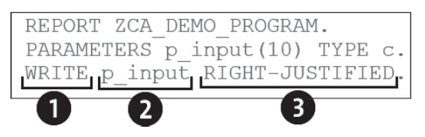 ABAP Statement