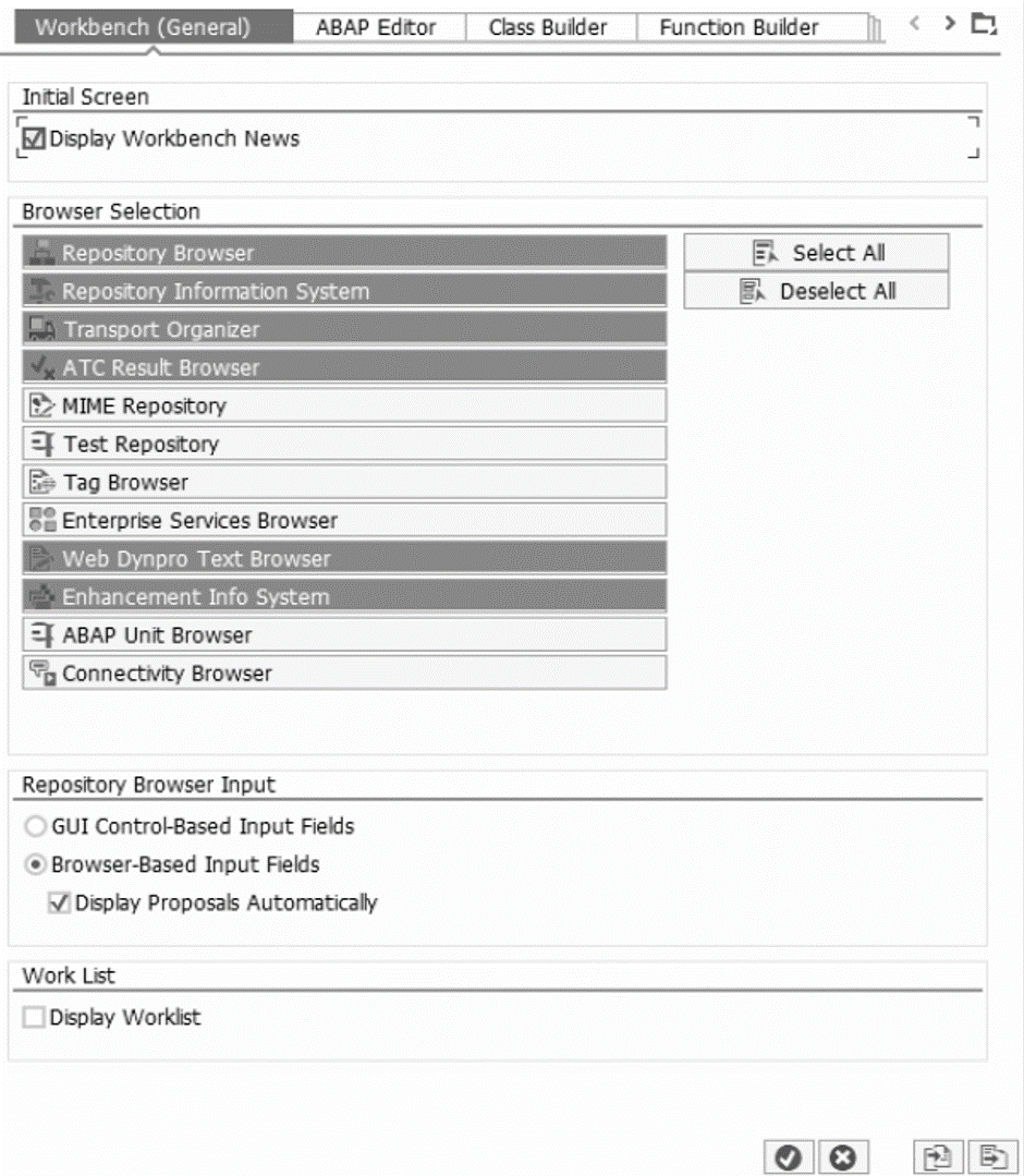 ATC Results Browser Settings