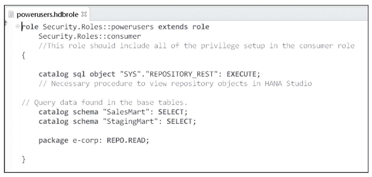 what is the use of repository in sap hana studio
