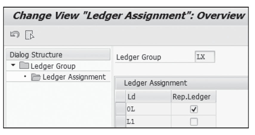 Defining the Ledger Group and Representative Ledger