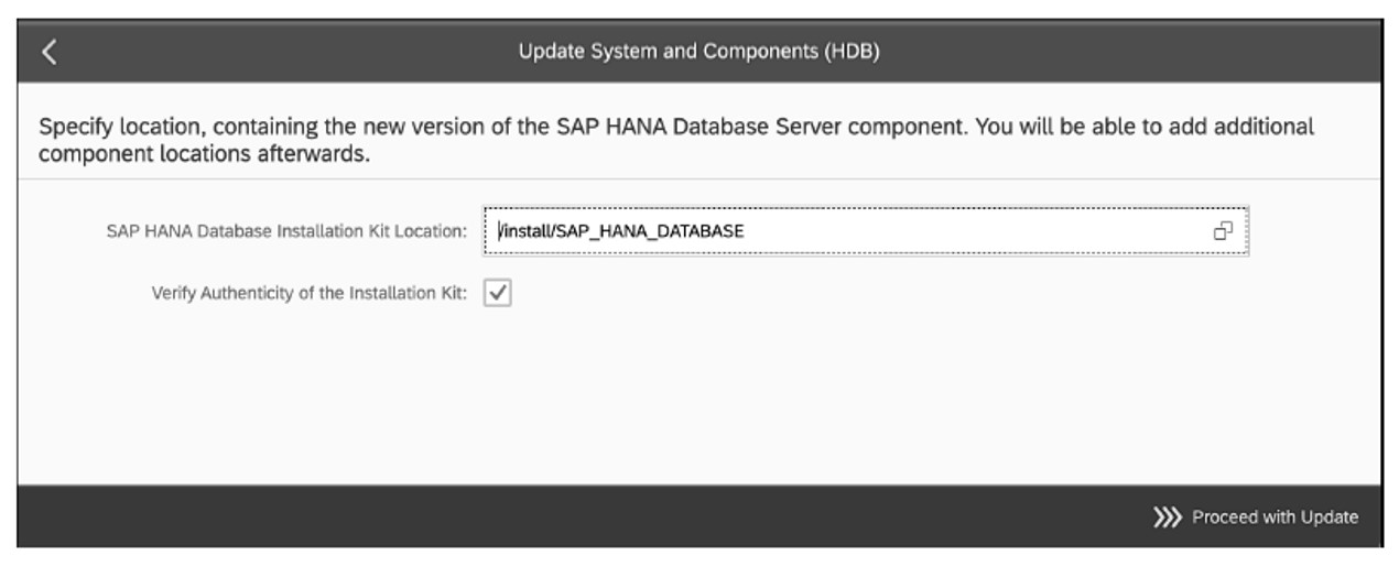 Update System and Components