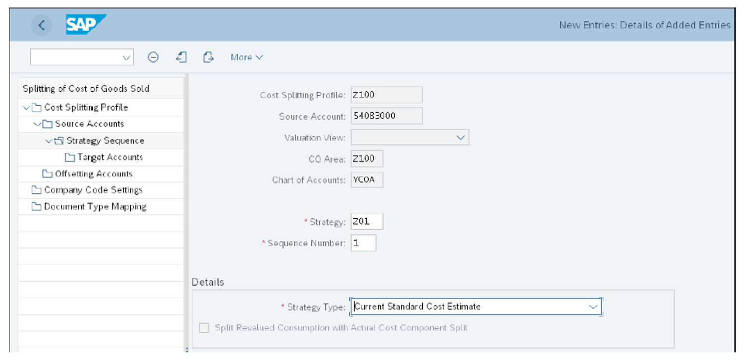 How to Split Cost of Goods Sold (COGS) with SAP S/4HANA Finance