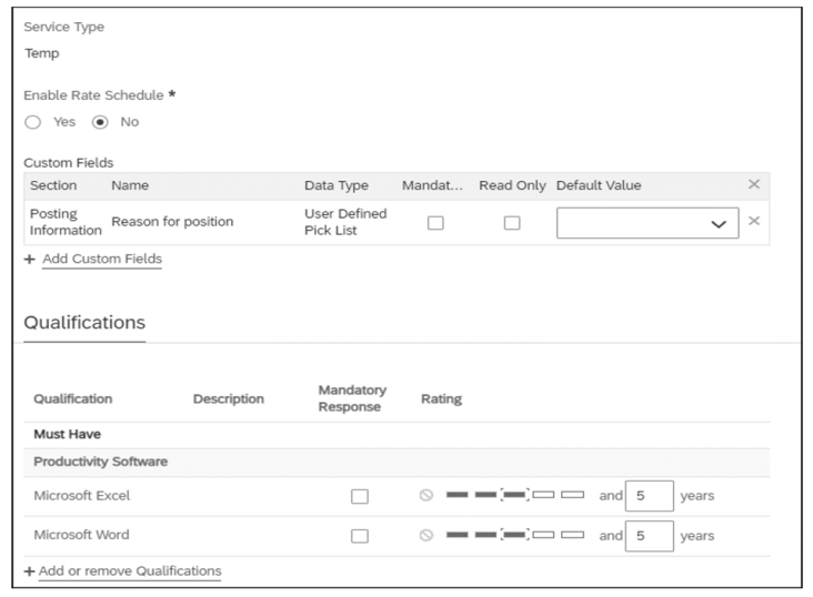 Creating Job Posting Templates in SAP Fieldglass Creating Job Posting Templates in SAP Fieldglass