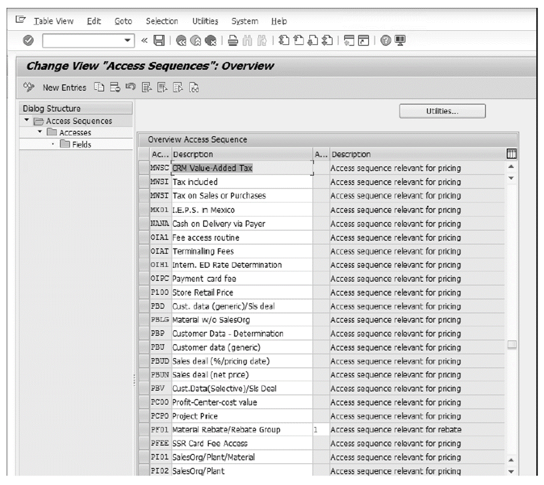tax assignment in sap Access Sequences