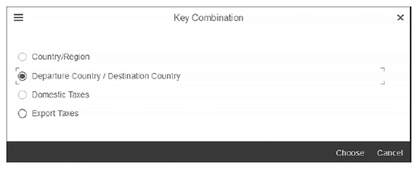 Condition Record Combinations