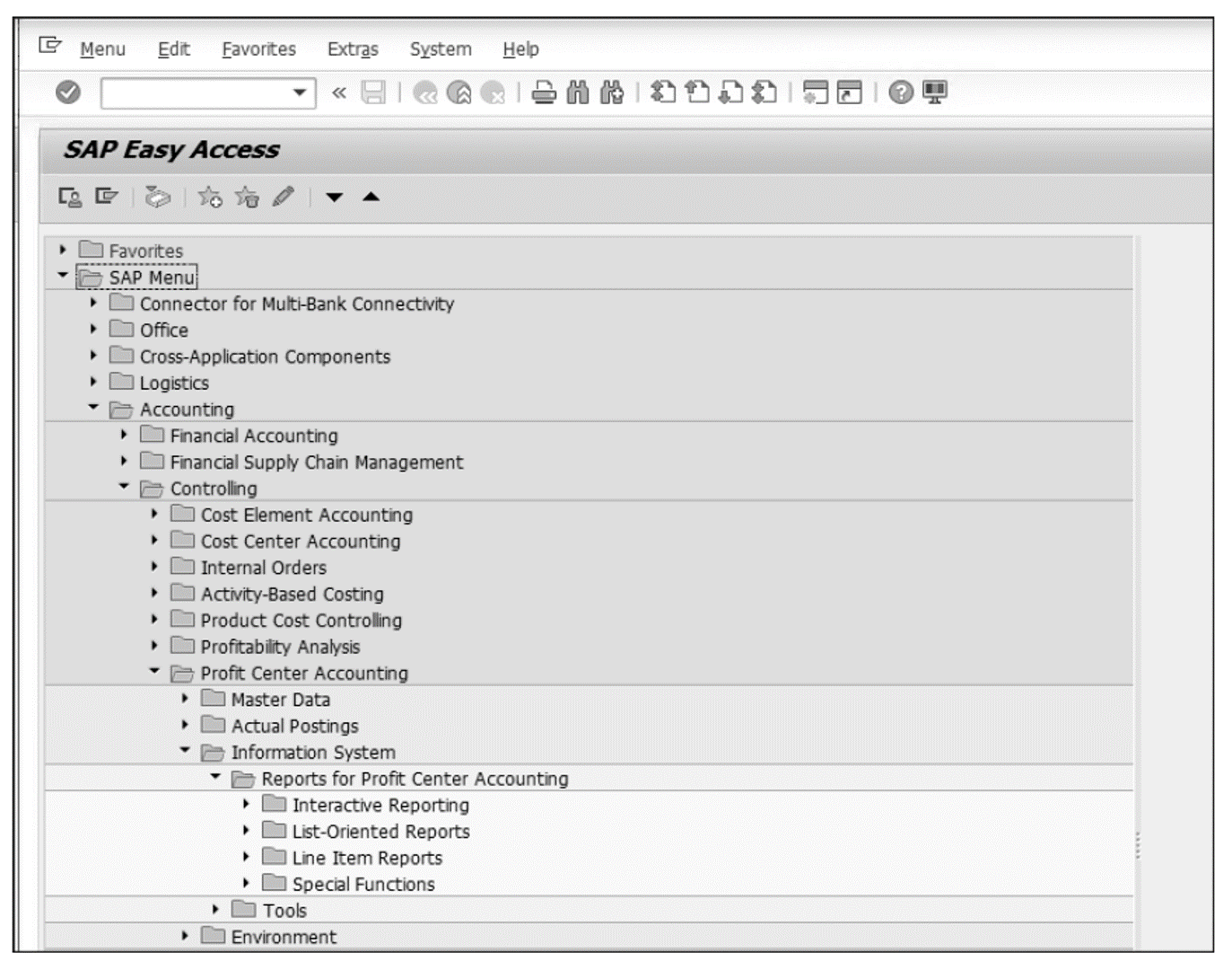 Standard Reports for Profit Center Accounting in SAP S/4HANA