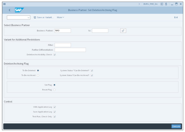 How to Delete Business Partners - 2178 02 088 