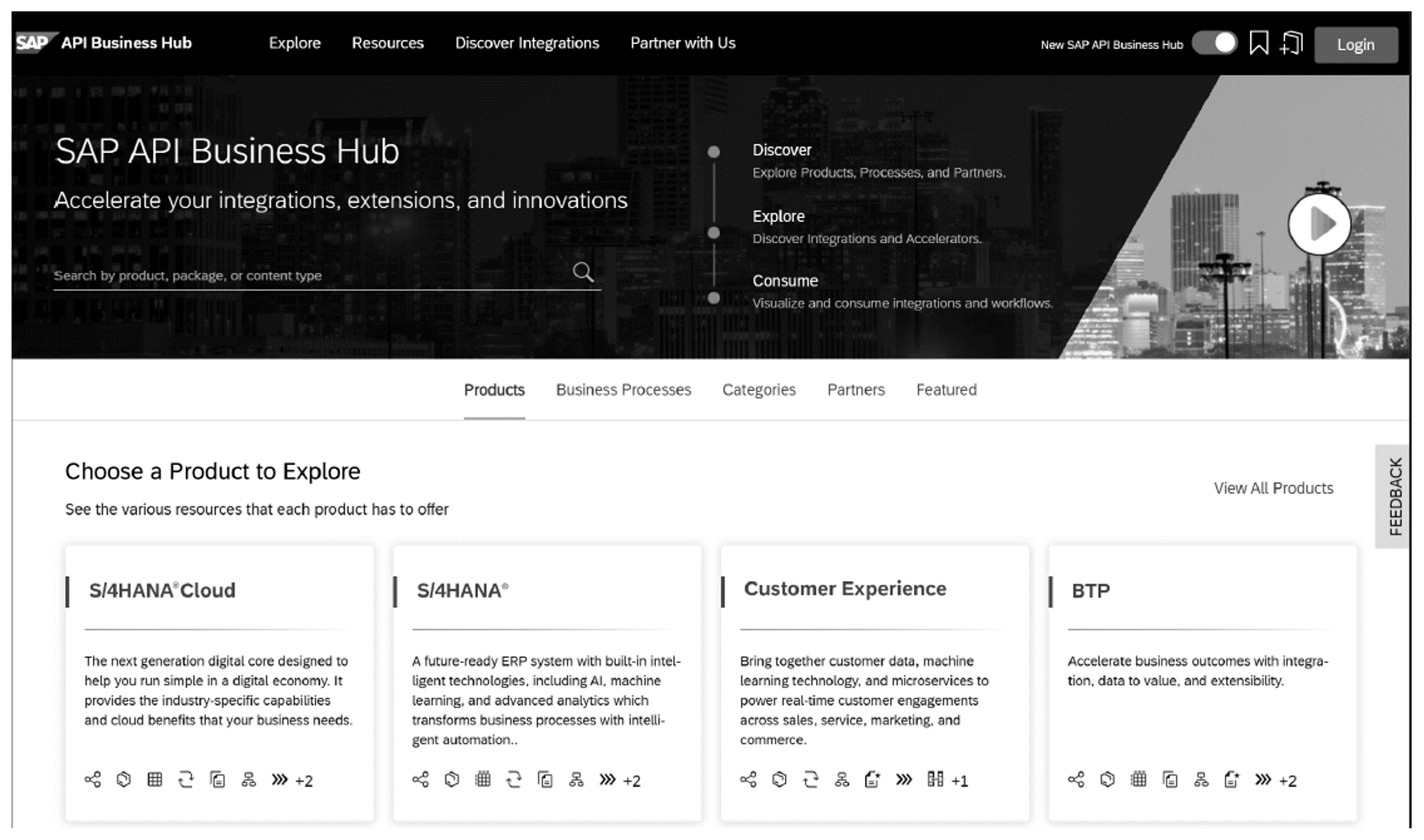 SAP API Business Hub