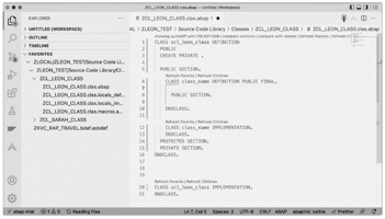 How to Create an ABAP Object in VS Code
