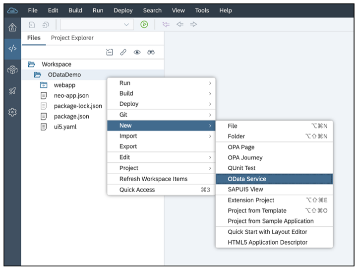 Add OData Service to SAPUI5 App