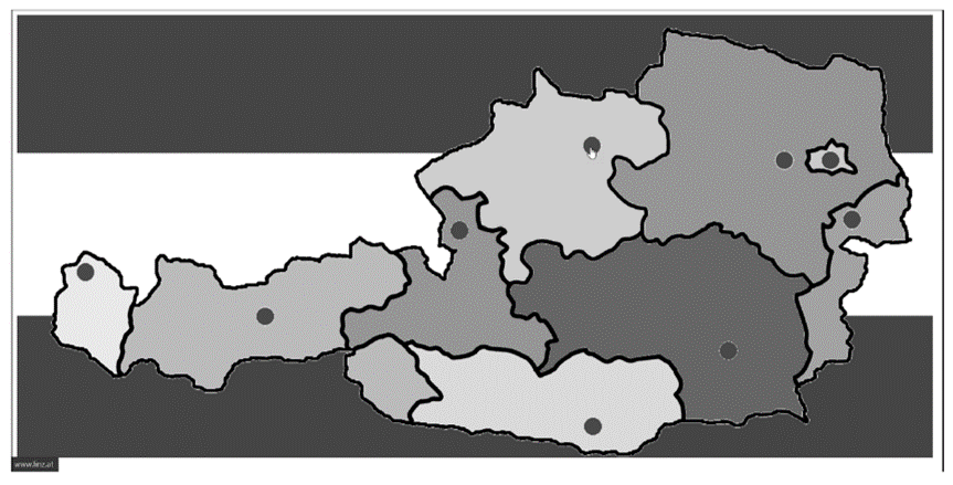 Link-Sensitive Areas Can Be More Complex, as in the Case of a Geographical Map