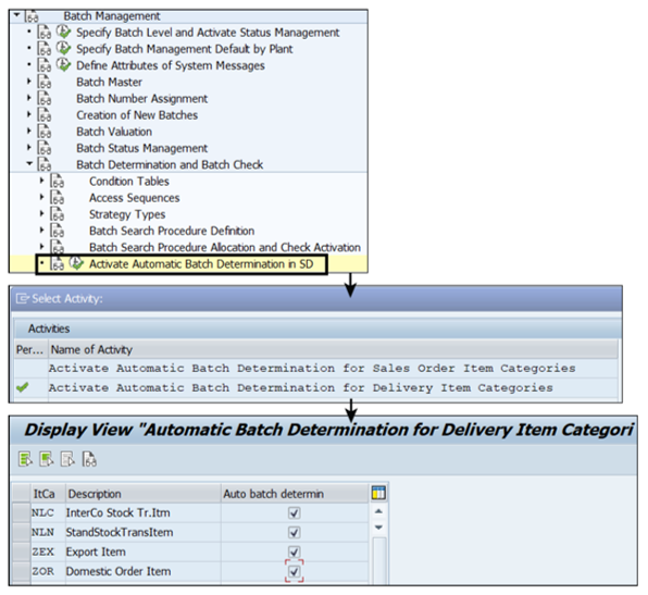 Setup for Auto-Triggering Batch Determination in Sales Order or Delivery