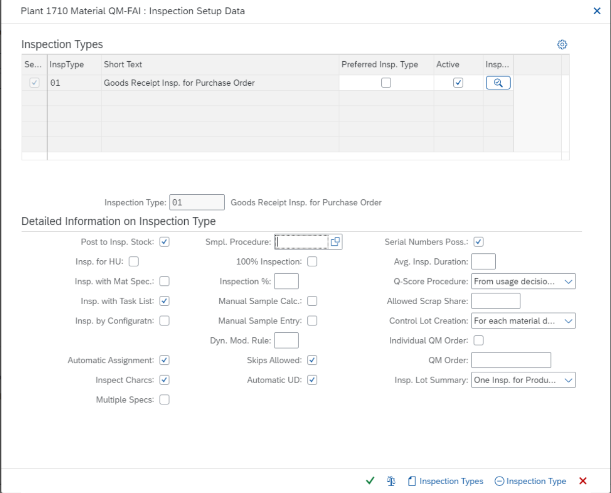 Sap Incoming Inspection First Article Inspection for Production Part Approval in SAP S/4HANA