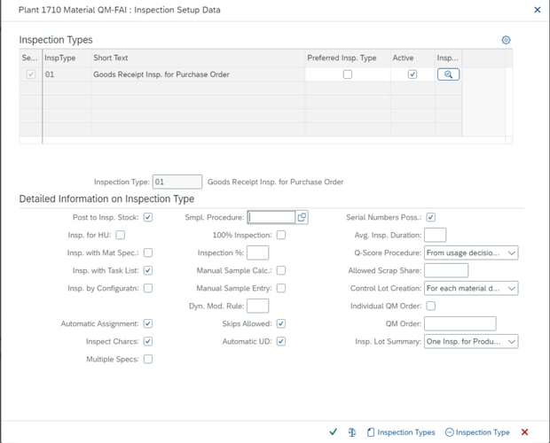 First Article Inspection for Production Part Approval in SAP S/4HANA