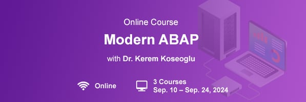 Modern ABAP Course