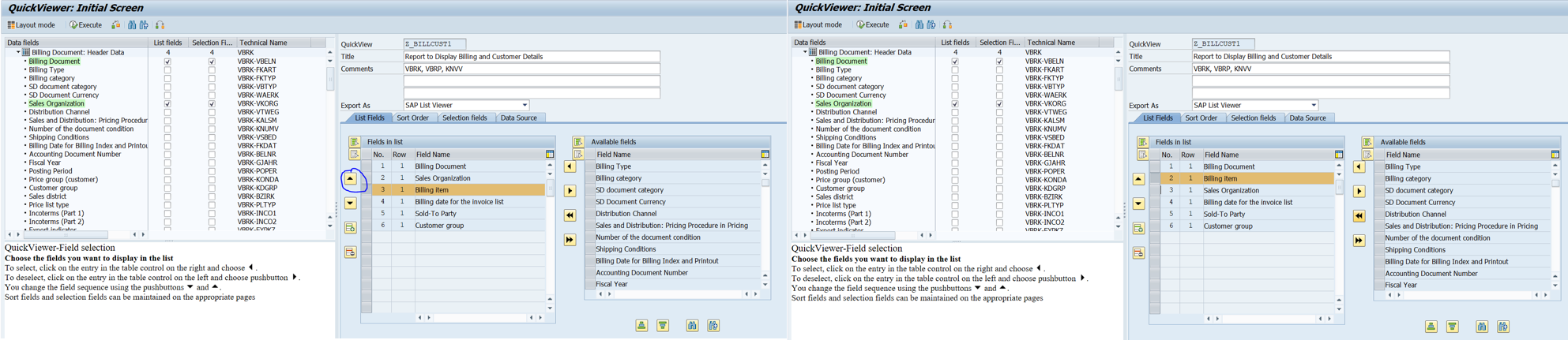 sap query report assignment