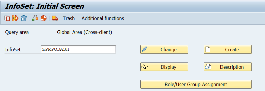 sap query report assignment