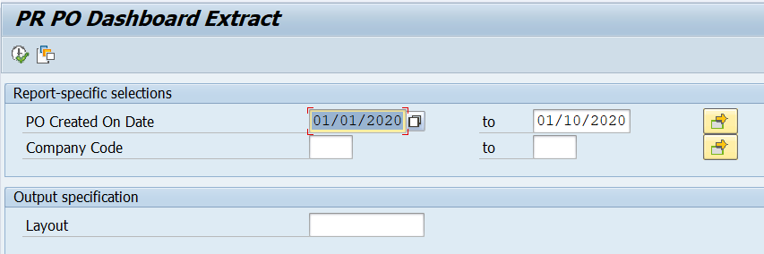 sap query report assignment