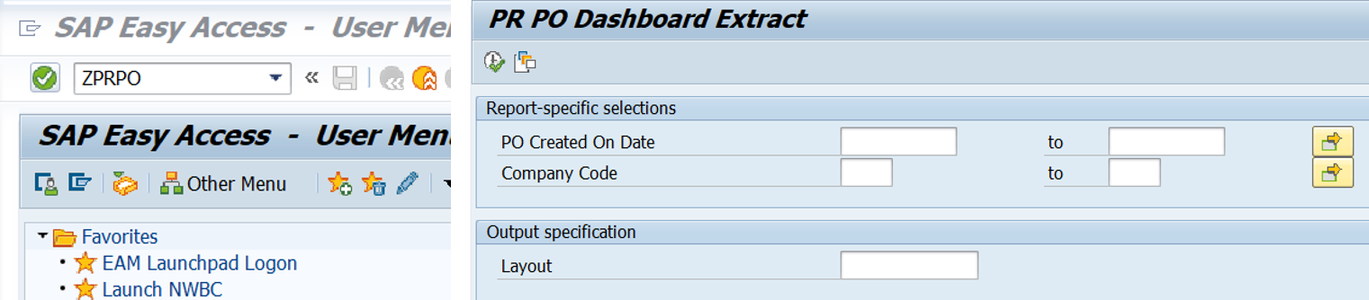 sap query report assignment