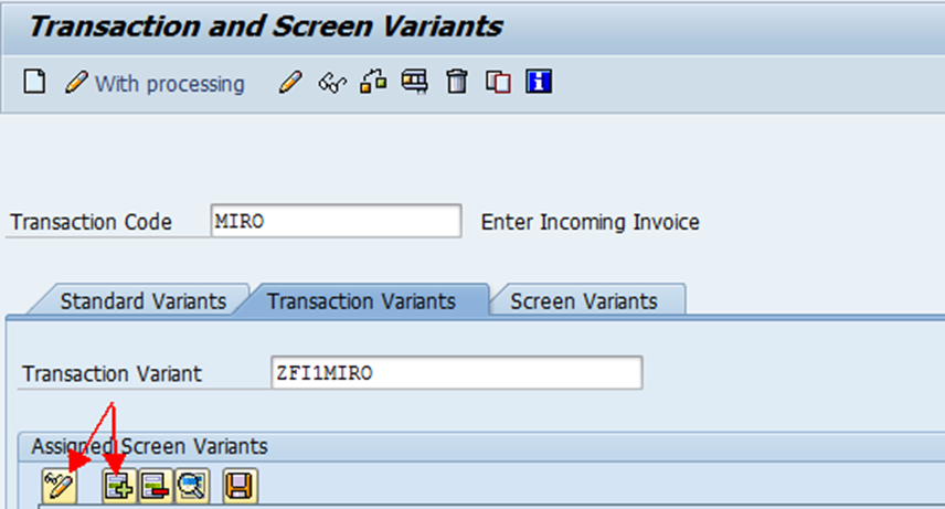 Changing Screen Variants