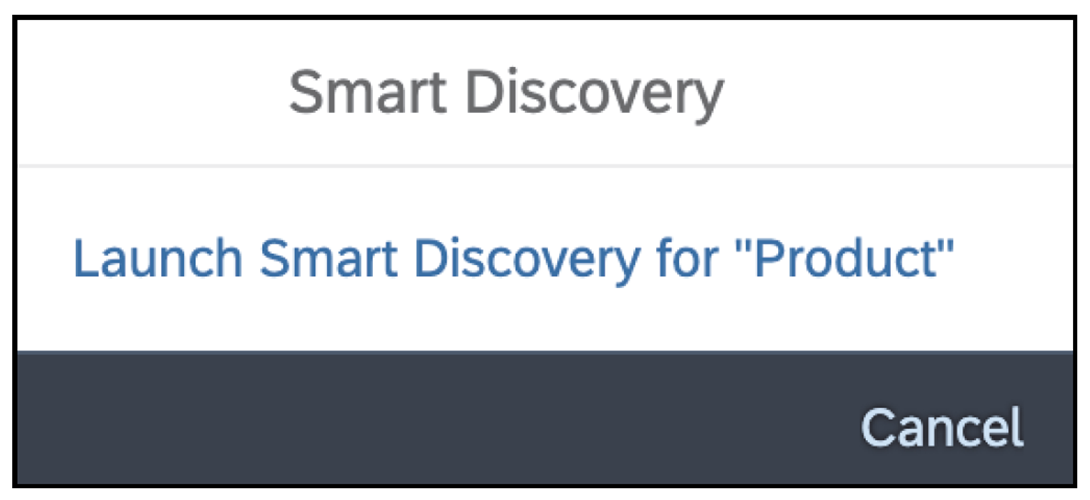 Dialog in Smart Discovery