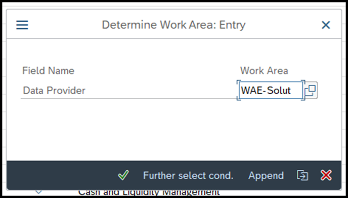 Determinar el área de trabajo