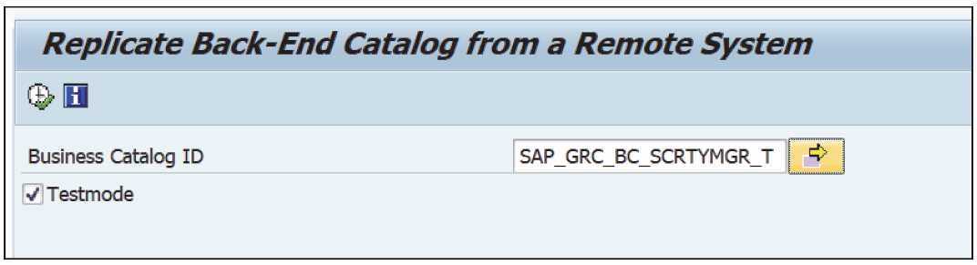 Backend Catalog Replication