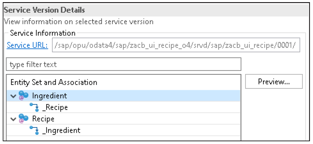 Service Binding with Associations
