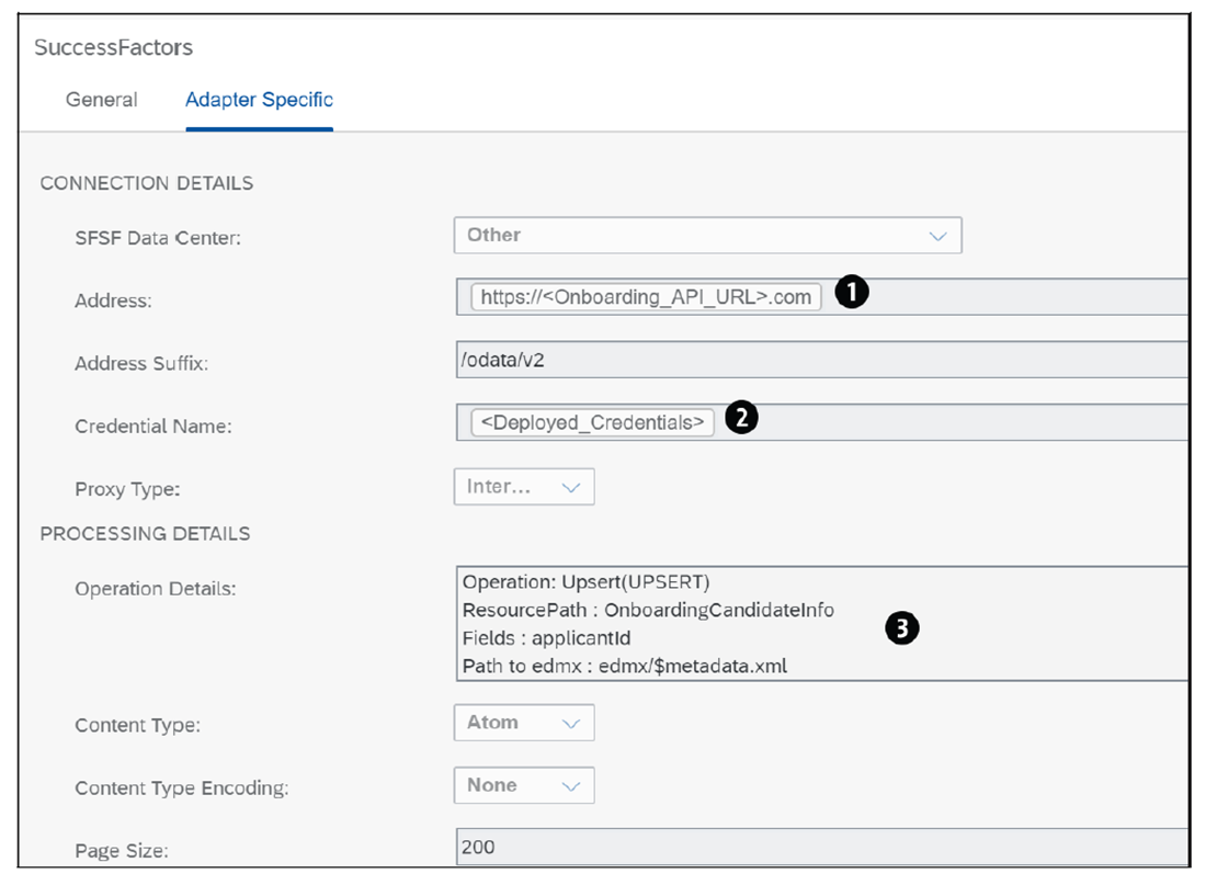 SAP SuccessFactors Adapter (Example) from SAP Business Accelerator Hub