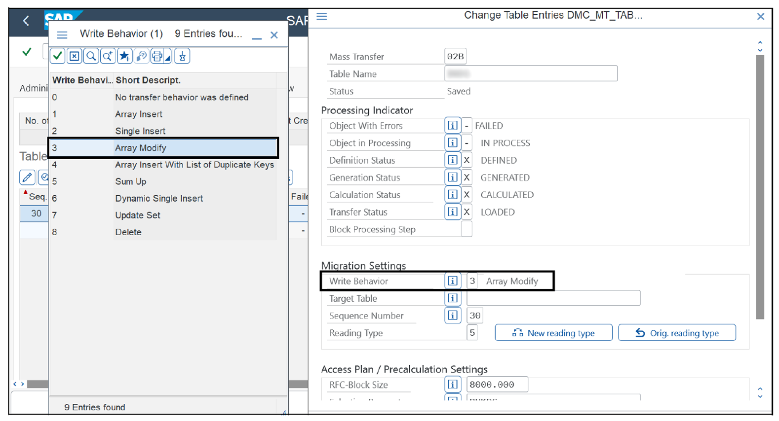 Write Behavior Changed to Array Modify
