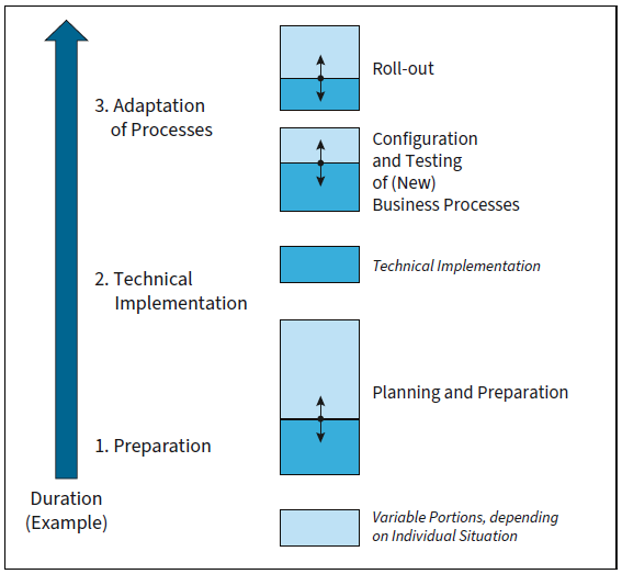 The Main Parts Migrating to SAP S/4HANA