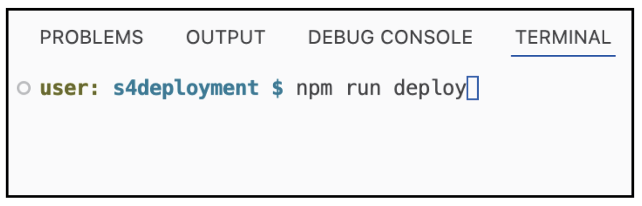Deploying the Application