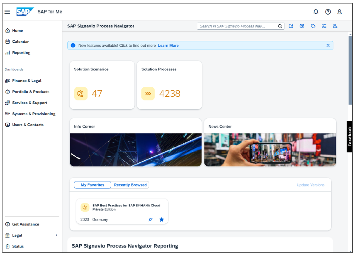 SAP Signavio Process Navigator