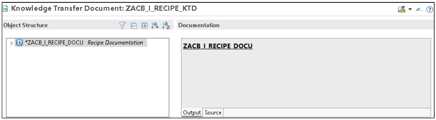Output of ABAP Doc Comments for Parameters and Exceptions