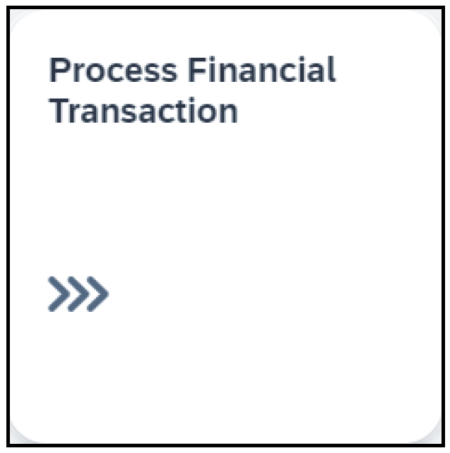 Process Financial Transaction App