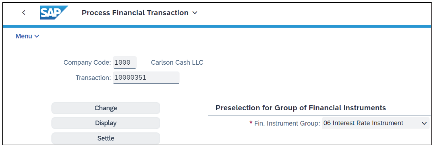 Processing Financial Transaction Settlement