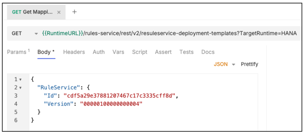 API to Get the Output of a Decision as an SQL Script