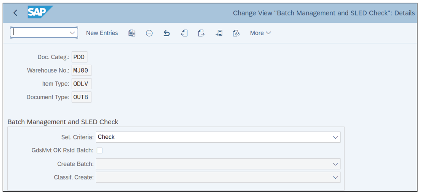 Batch Management with SAP EWM