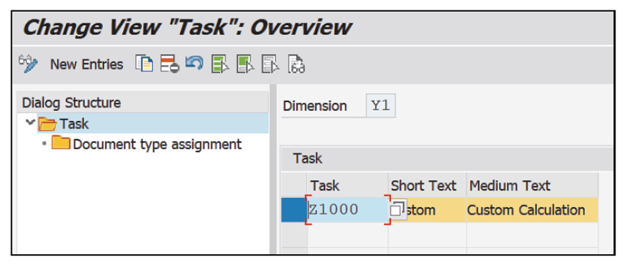 Creation of New Custom Task