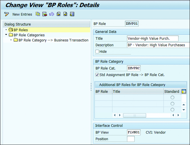 sap assignment of partner schema to document type