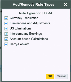 Adding and Removing Rule Types in SAP BPC