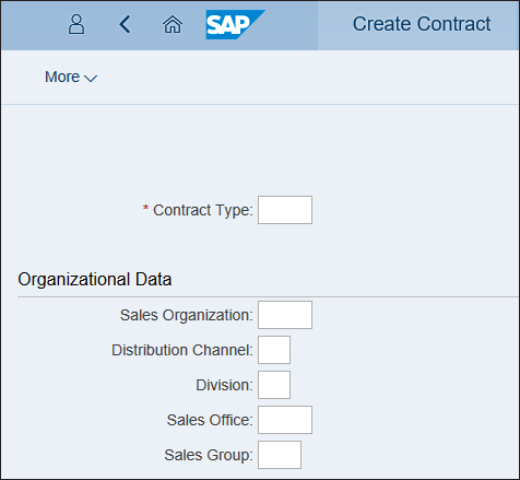 Creating Sales Contract in SAP S/4HANA