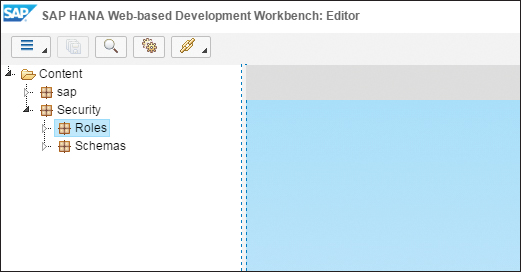 SAP HANA Web-Based Development Workbench Editor