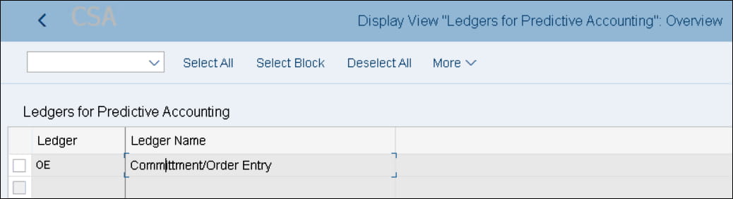 Activate Extension Ledger