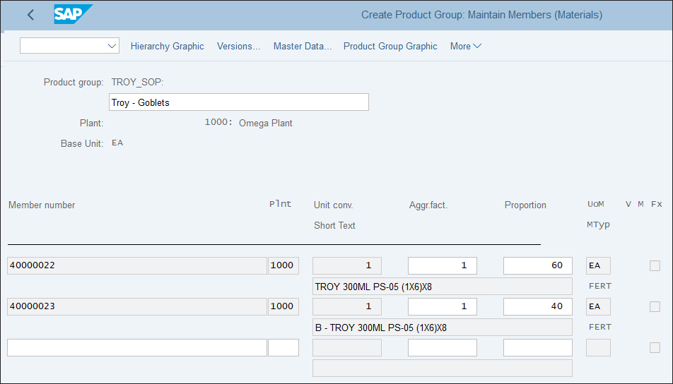 Create Product Group