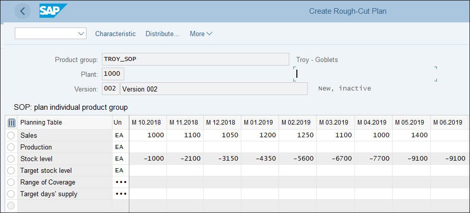 Create Rough-Cut Plan