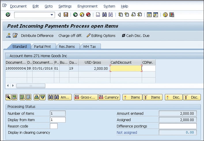 Post Incoming Payments SAP FI